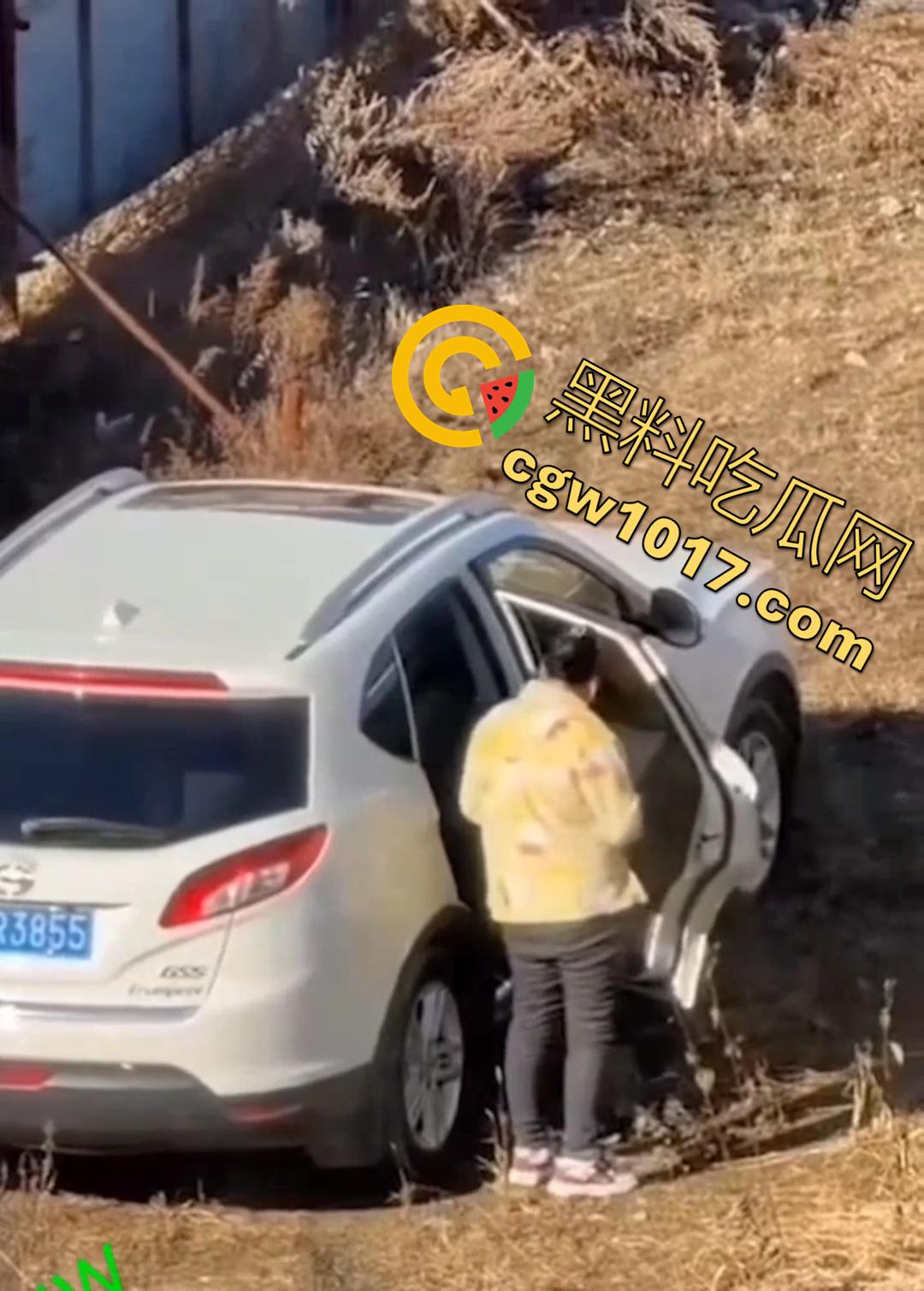 辽源市的吉DR3855 野外车震完整曝光!大屁股后入白嫩晃眼,车主直接社死全国!-5