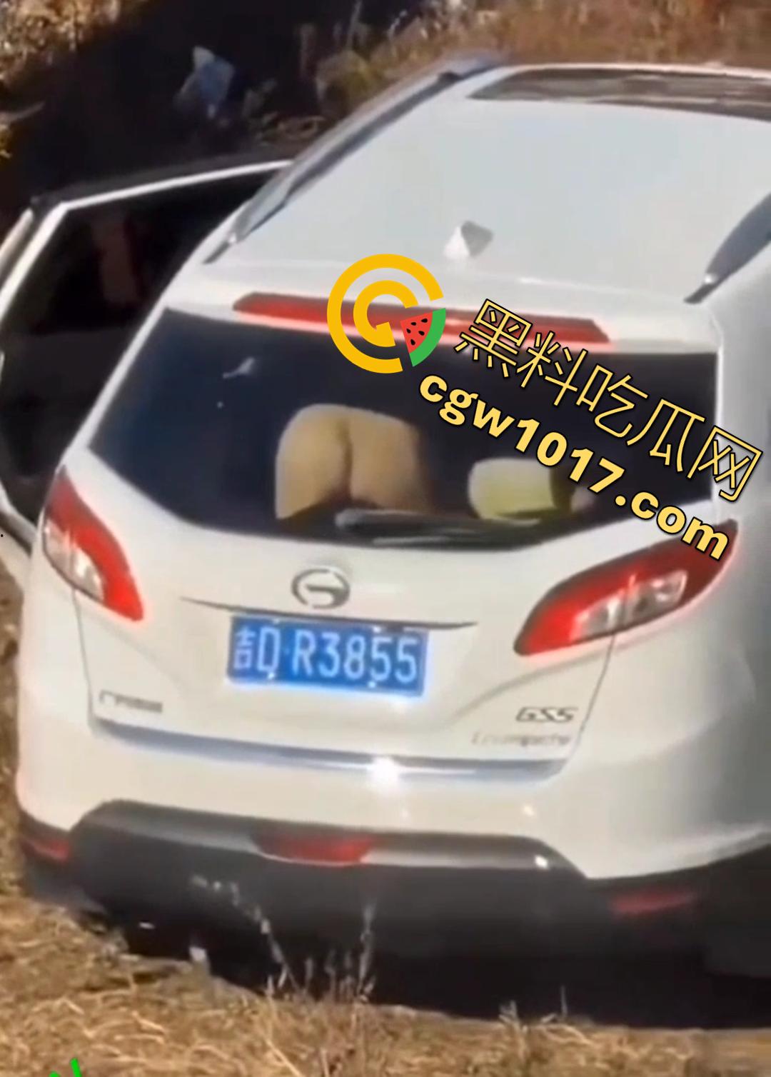 辽源市的吉DR3855 野外车震完整曝光!大屁股后入白嫩晃眼,车主直接社死全国!-2