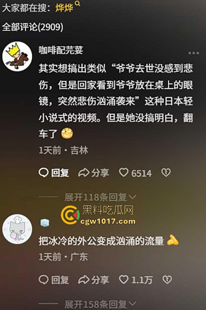 抖音【烨烨烨烨】外公去世还要去柏林游玩,亲人尸骨未寒就蓝天自拍,还蹭哀悼流量,如果外公还在世该多心寒啊!-7