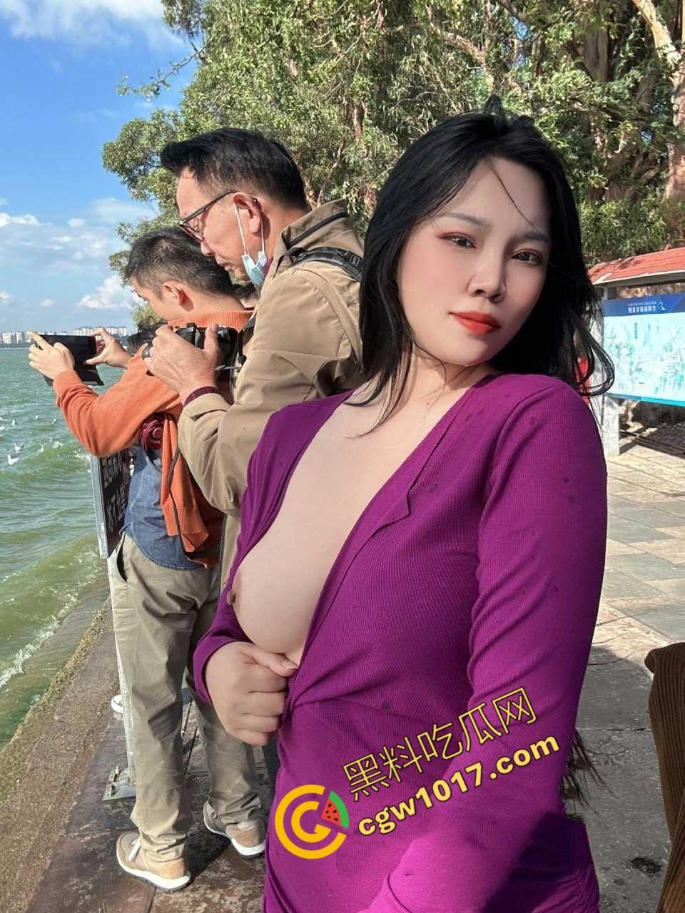 湖南爆乳美人户外大胆露奶,火辣身材勾魂摄魄,绿帽老公疯狂拍下春光无限,骚穴淫声连连,男人看了一定哈喇子狂流!-4