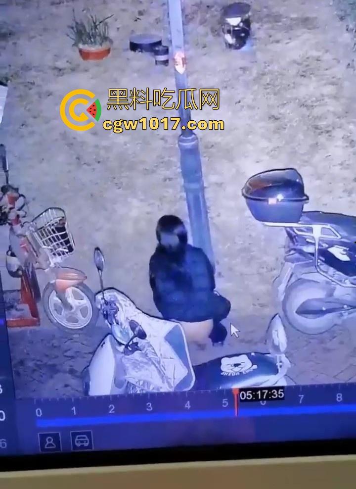 这就是小红书上的小仙女嘛！人模人样小姐姐随地拉屎，还很讲究拿别人电动车上的衣服擦屁屁，真的把我笑死！-2