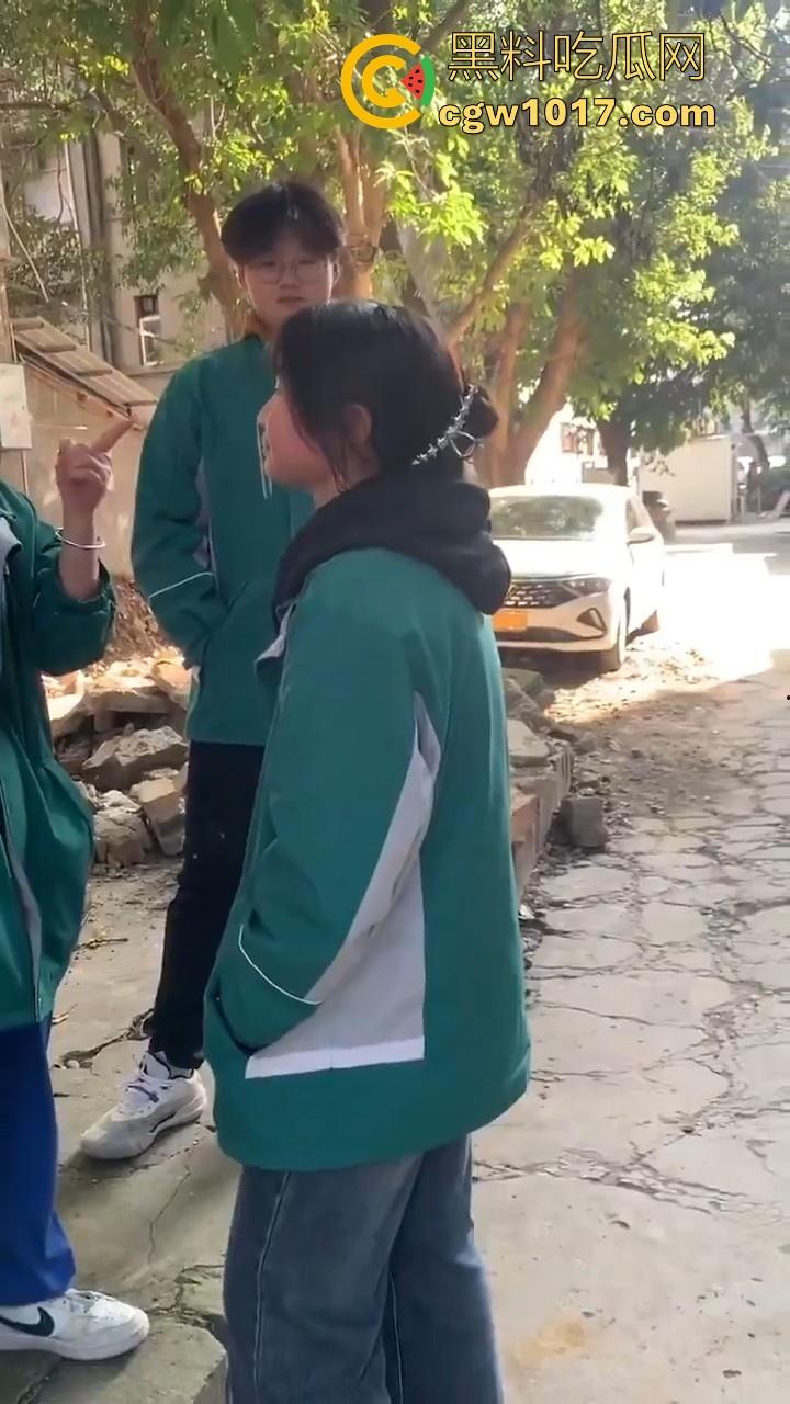 四川省南充市阆中中学女学生霸凌视频曝光，放学堵住不让走，边说道理边扇耳光，在学校就已经这么牛逼了是吧！-7
