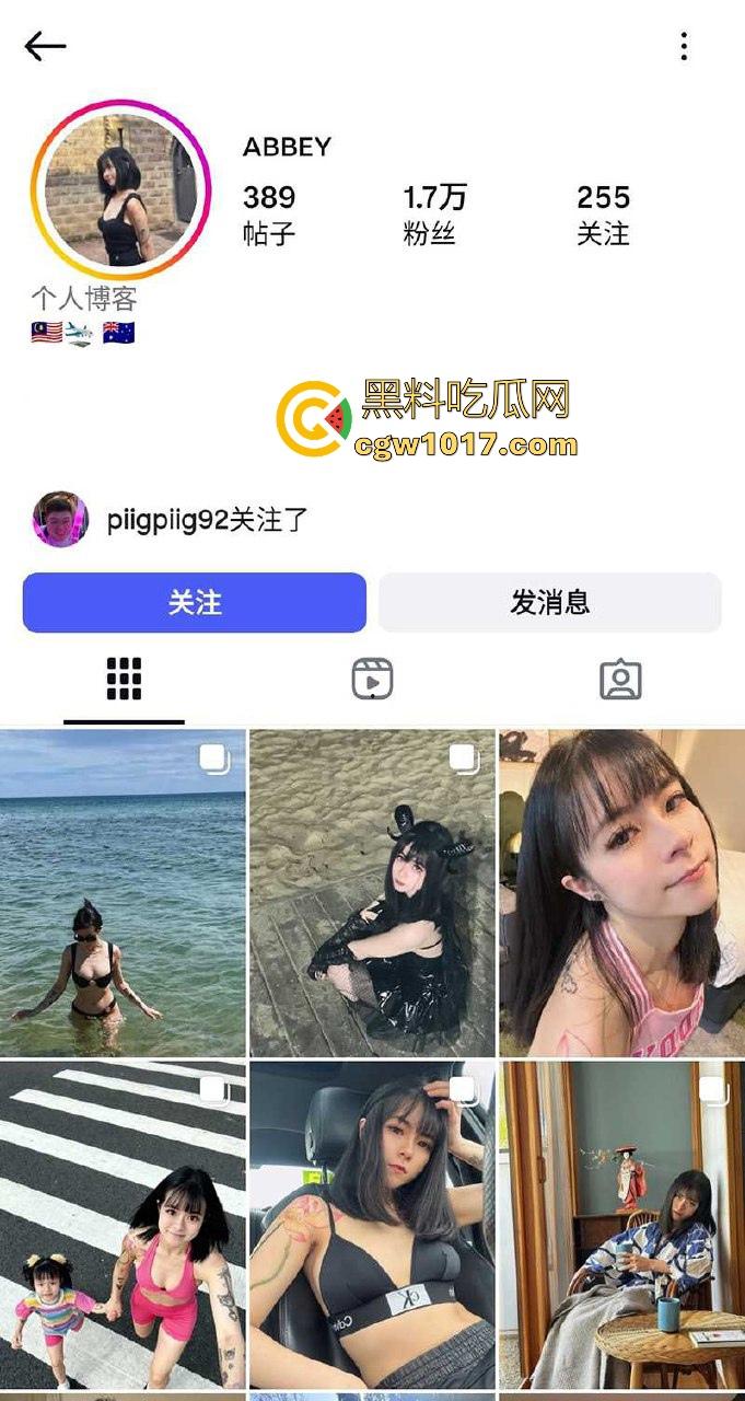 ins高颜值福利博主【ABBEY】最新福利视频曝光，高颜值健身少女露脸深情舔屌，后入猛干时雪白翘臀被撞得啪啪响！-1