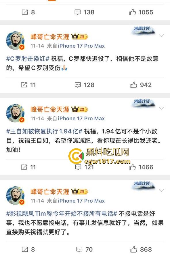 11月14日【峰哥亡命天涯】全平台被禁止关注,不婚不育言论被封禁无限期退出互联网,难道说大实话也要被封?-3