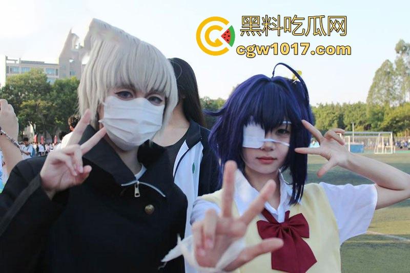 东莞城市学院白月光学妹【林美玲】清纯反差coser，社团的社宠，不料私下被猥琐学长无套打桩内射，可爱滤镜全碎！-2