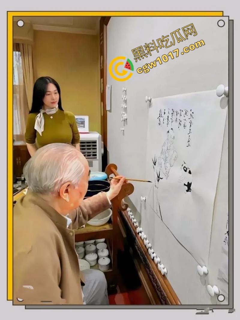 87岁书法大师【范曾】惊爆婚内出轨丑闻:最强心机婊【徐萌】一夜洗劫数十亿财产,黑历史被扒出轨视频全网疯传!-7