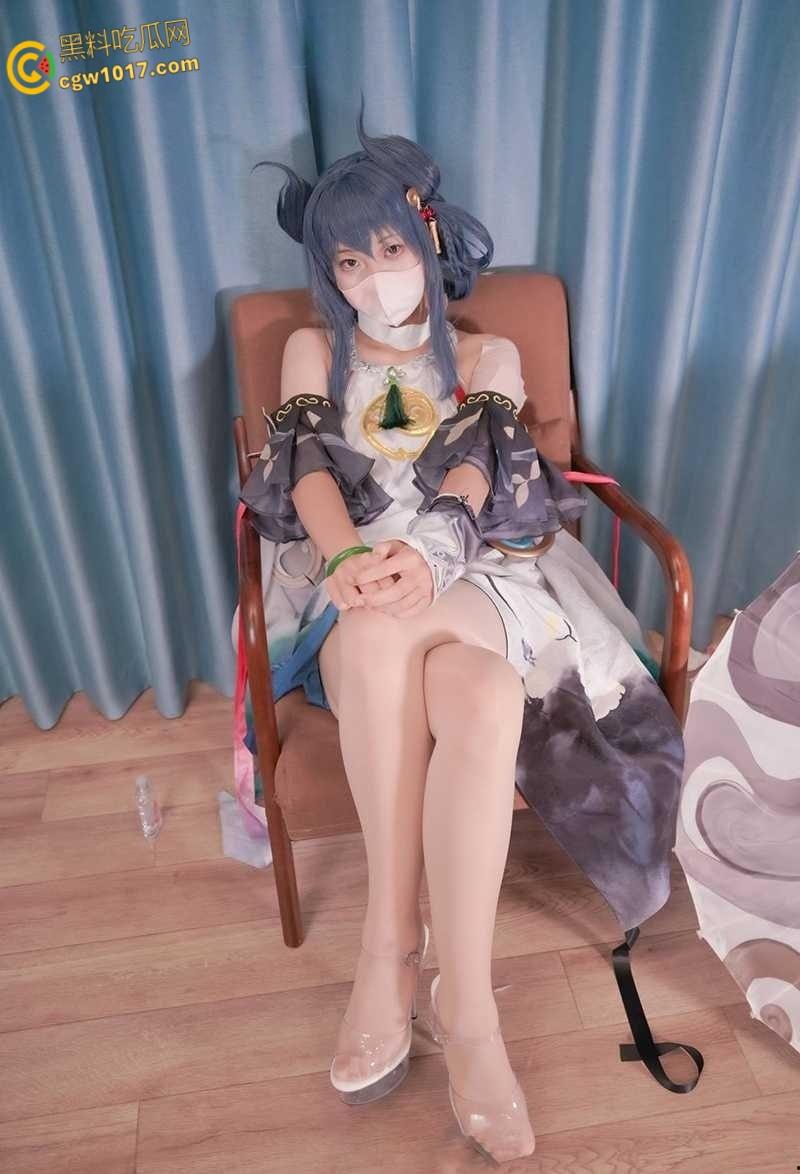 少萝网黄【沐沐baby】,COS公孙离白虎嫩穴自慰,开档黑丝乳萌骚露穴,看射一众二次元男粉!-4