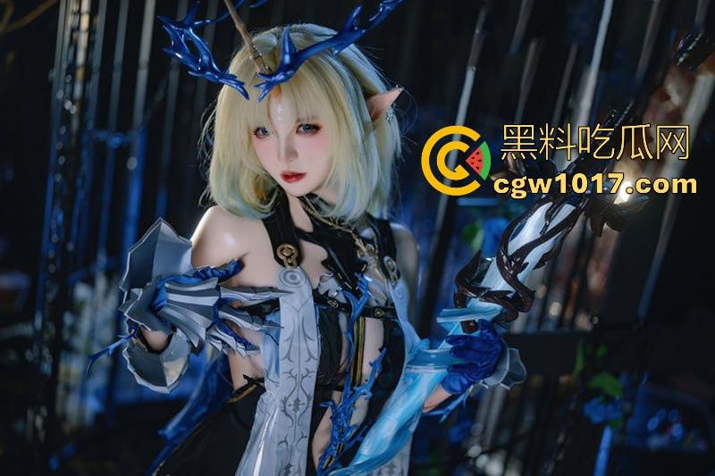 极品coser福利姬【阿薰kaOri】COS芙露德莉斯写真私拍流出,极具还原动漫人物,锁链笼中精灵扭臀挑逗,反差魅惑!-2