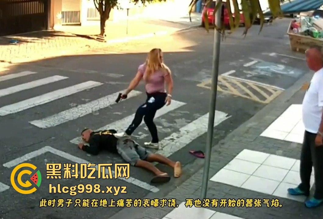 嚣张歹徒持枪抢劫反被当场击毙！美国加州街头上演自食恶果大戏！-9