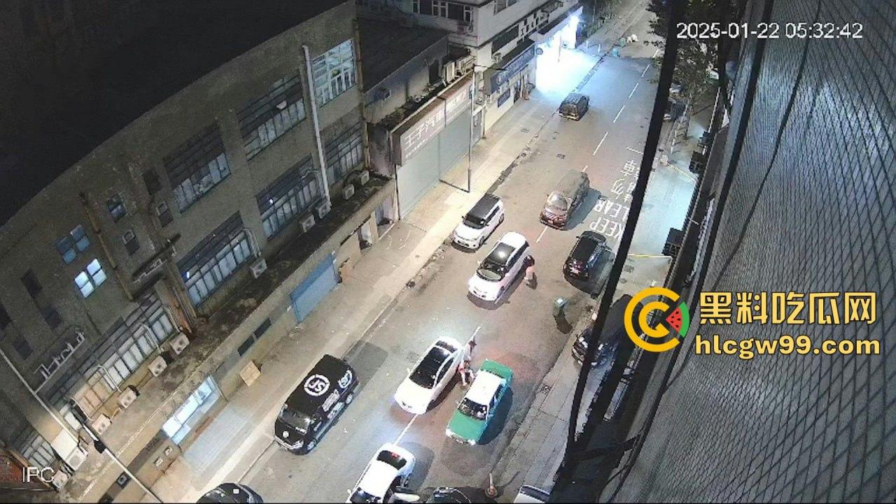 现实黑社会香港选坐馆前的争斗，【胜和】骨干被【新义安】众刀手驾车包抄，乱刀追砍搏杀至死-1