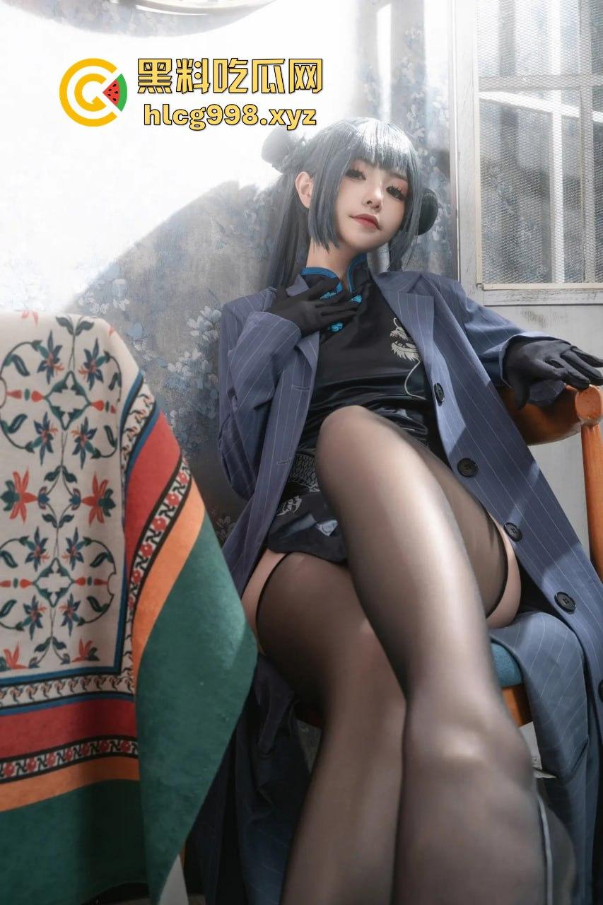 回忆缝纫机极品清纯萝莉【喵小吉】COS碧蓝档案妃咲!黑丝高跟掰穴,粉嫩小穴水润得想舔屏!-15