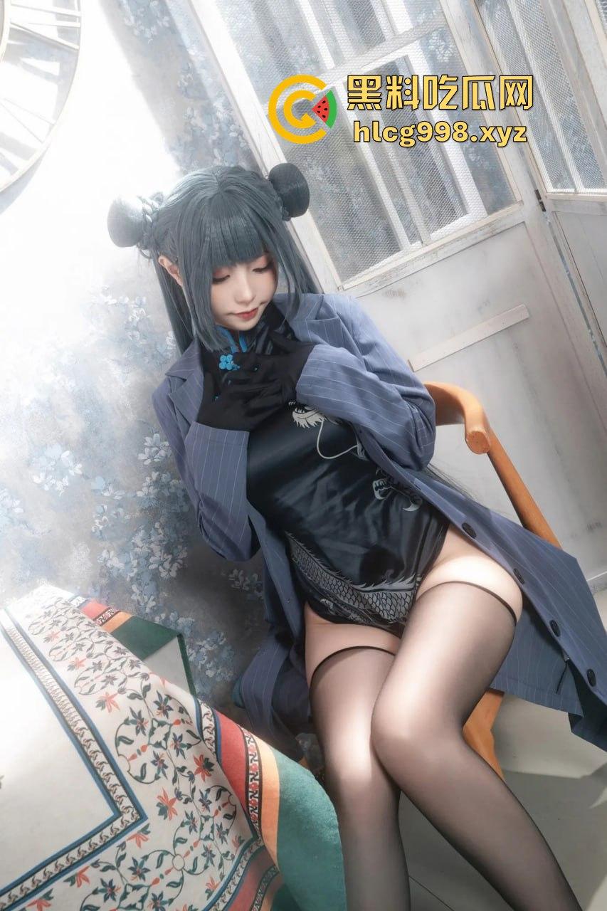 回忆缝纫机极品清纯萝莉【喵小吉】COS碧蓝档案妃咲!黑丝高跟掰穴,粉嫩小穴水润得想舔屏!-18