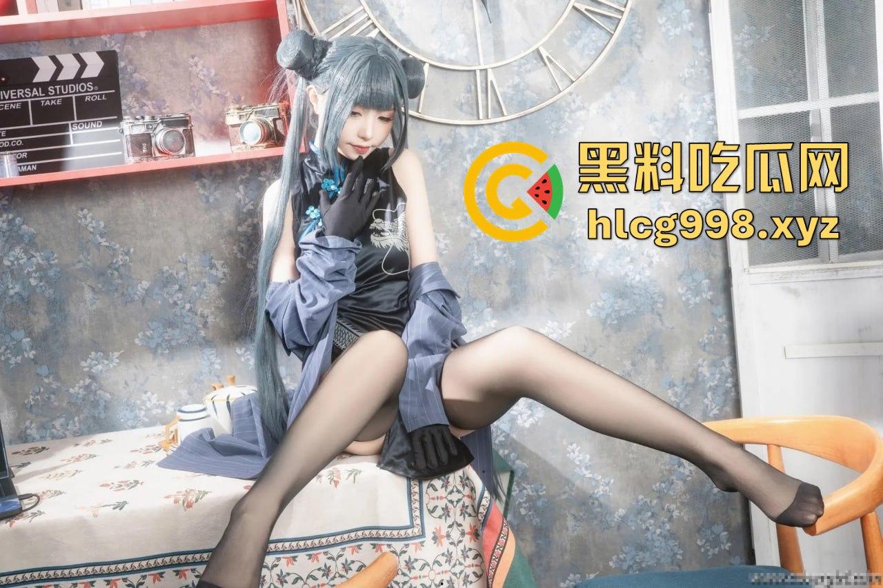 回忆缝纫机极品清纯萝莉【喵小吉】COS碧蓝档案妃咲!黑丝高跟掰穴,粉嫩小穴水润得想舔屏!-29