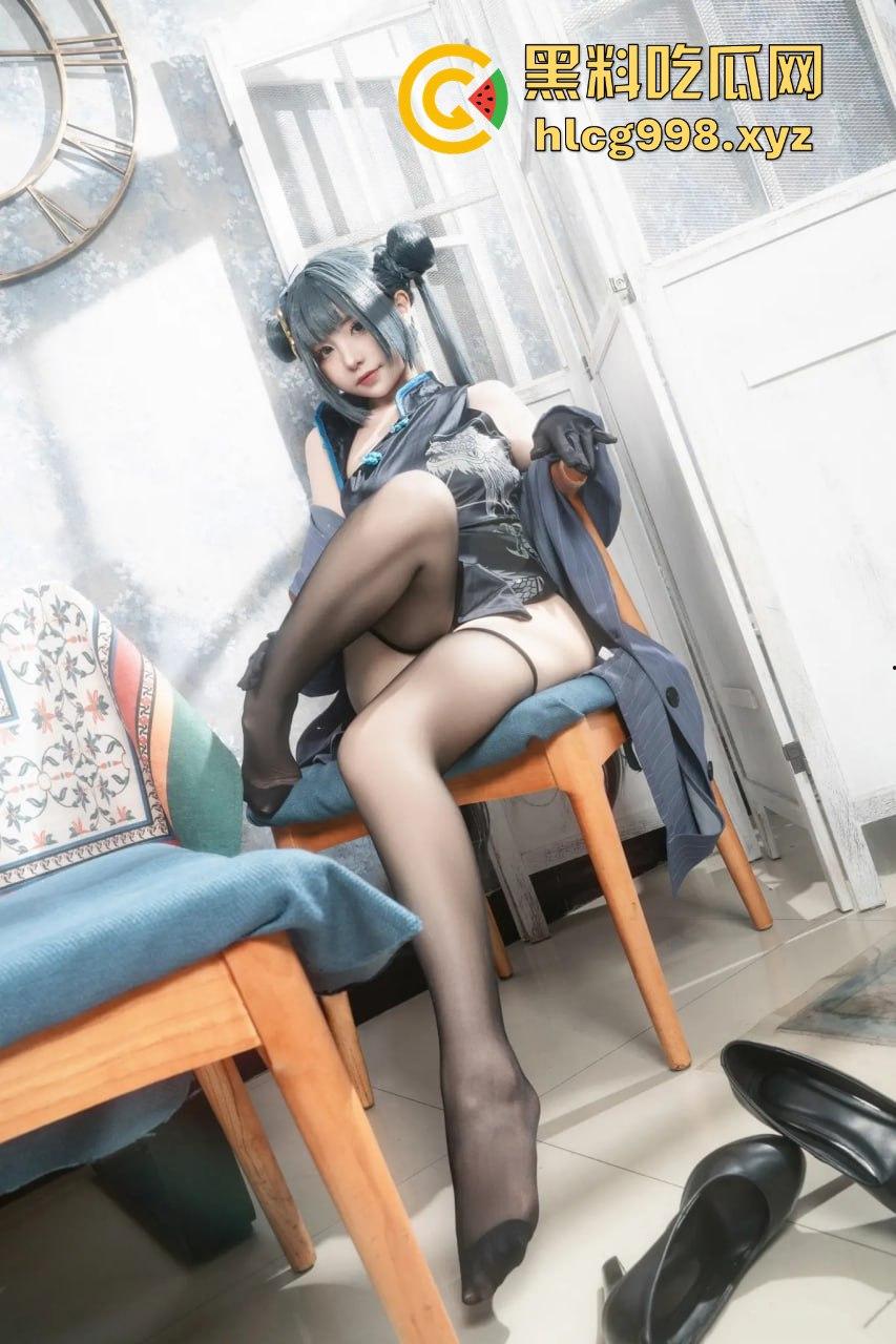 回忆缝纫机极品清纯萝莉【喵小吉】COS碧蓝档案妃咲!黑丝高跟掰穴,粉嫩小穴水润得想舔屏!-32