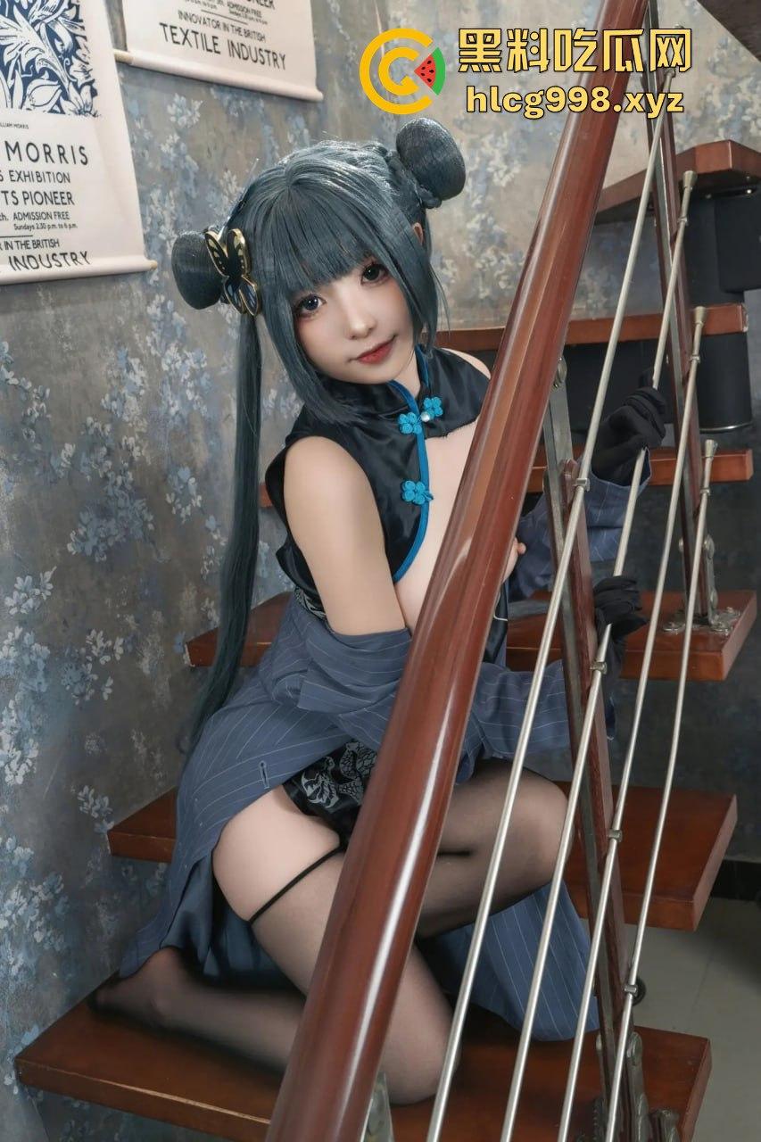 回忆缝纫机极品清纯萝莉【喵小吉】COS碧蓝档案妃咲!黑丝高跟掰穴,粉嫩小穴水润得想舔屏!-50