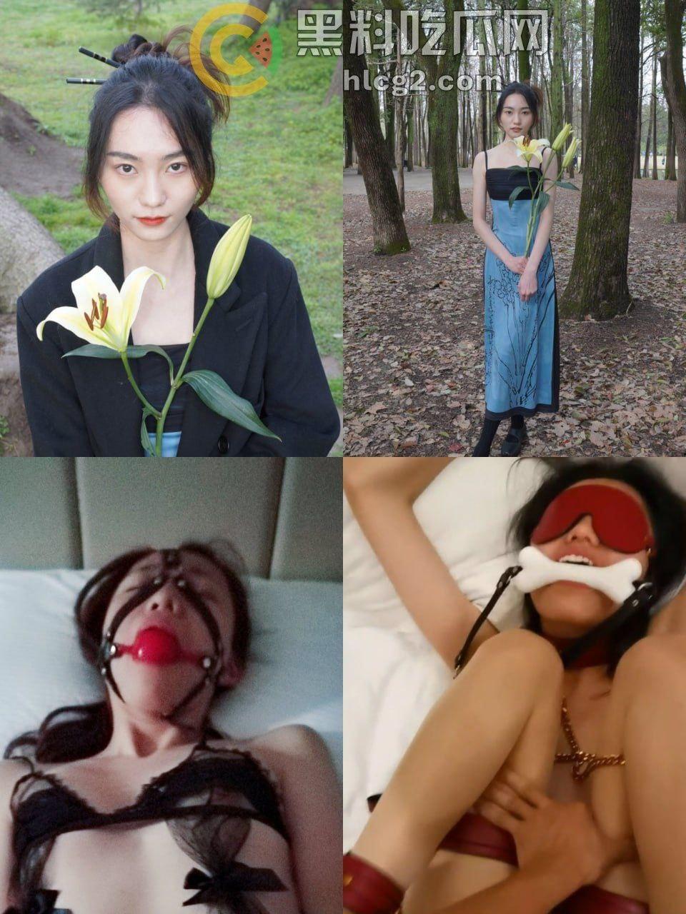 上海财经女大学生「丁一卓」白天乖巧,夜晚转变为性感小母狗!长腿美貌大揭秘-21