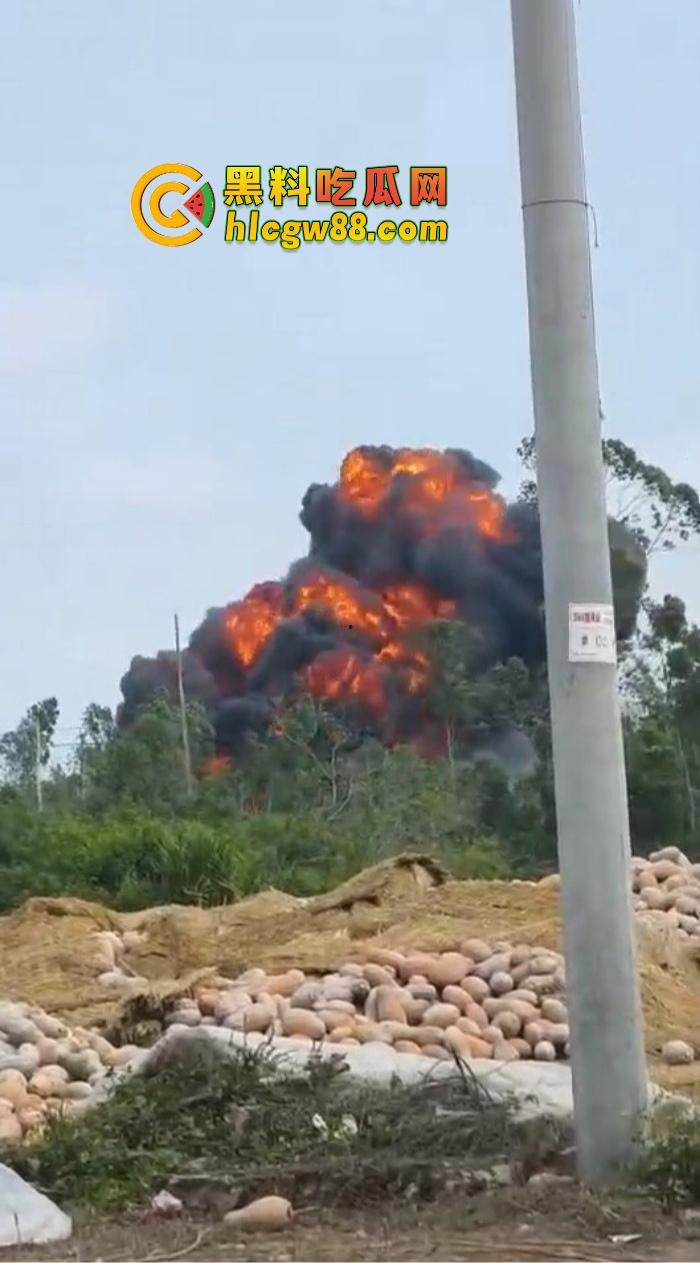 某战区海军战机海南训练失事,飞行员成功跳伞,战机坠毁临高县,所幸未造成地面损失!-11