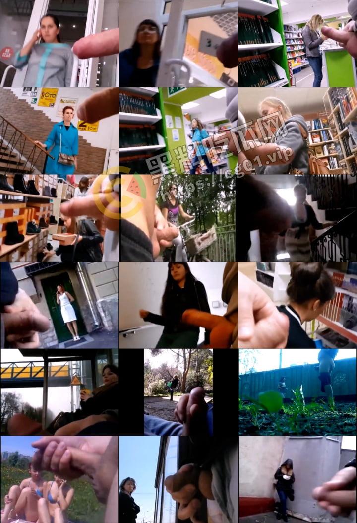 欧美大变态  街射篇  鬼佬们有属于自己的【达叔】和【齐叔】 一次看遍超200位洋妞看见野生鸡巴的反应-5