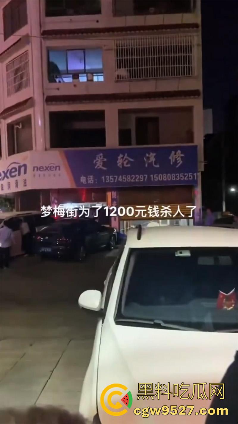 1200元引发杀身之祸，湖南新化梦梅街，一名宝马车主因不还钱，最终被人当街杀死，当老赖下场真惨啊！-5